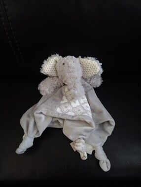 Infant Maison Chic Elephant Rattle Lovey/Security Blanket